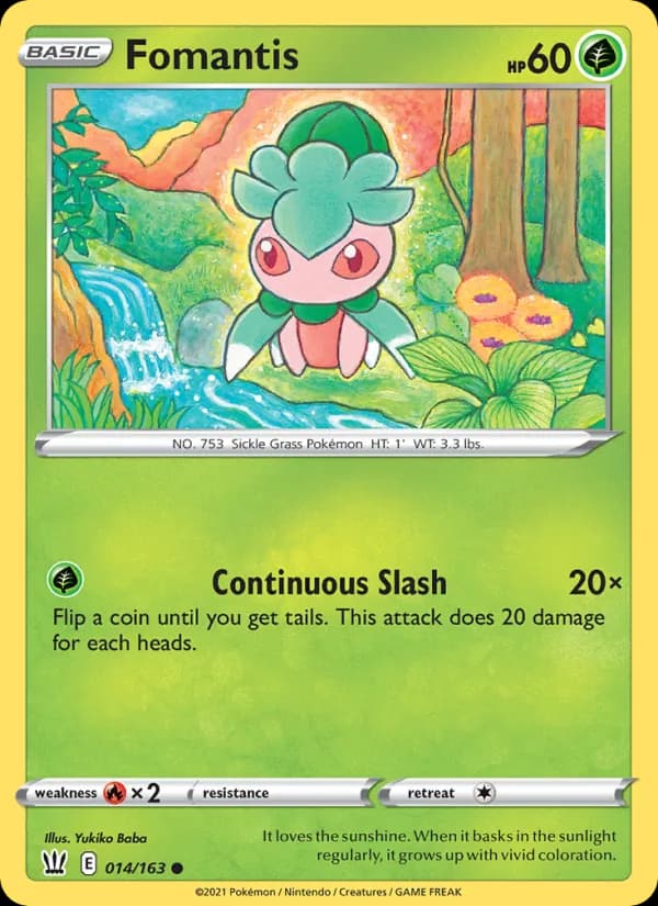 Fomantis 14/163, Battle Styles
