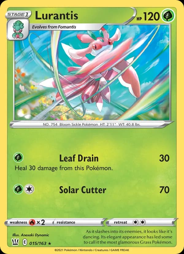 Lurantis 15/163, Battle Styles
