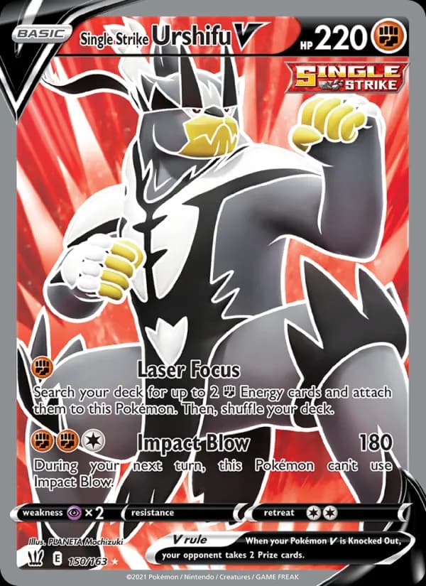 Single Strike Urshifu V 150/163, Battle Styles