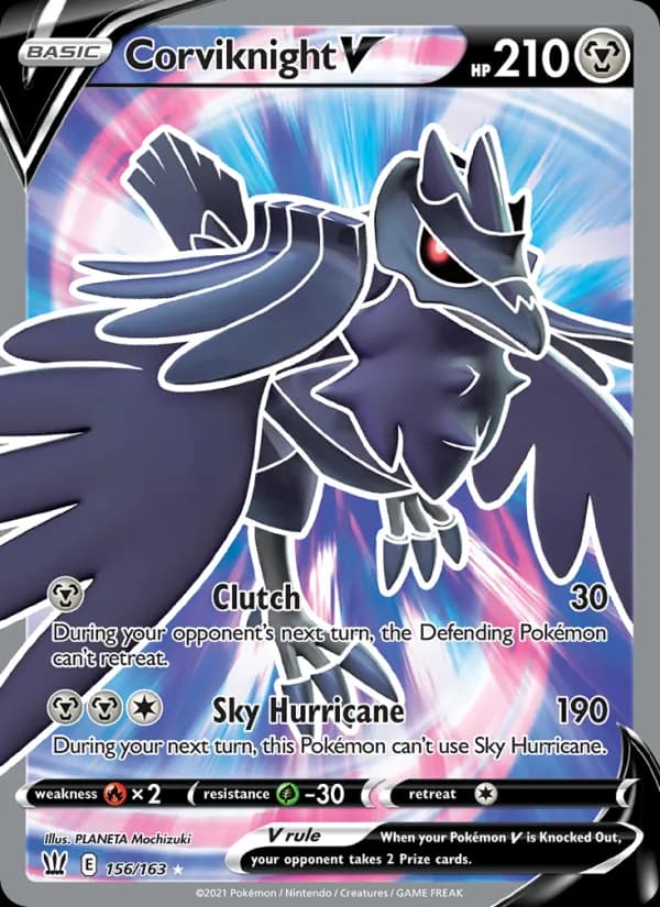 Corviknight V 156/163, Battle Styles