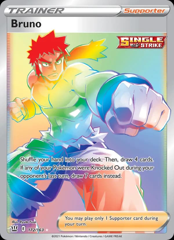 Bruno 172/163, Battle Styles