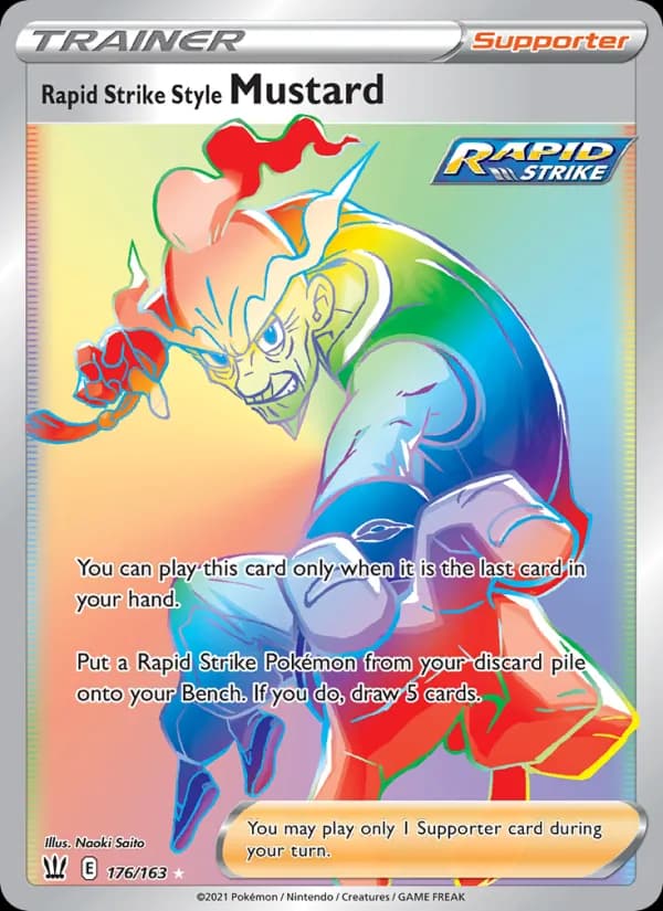Rapid Strike Style Mustard 176/163, Battle Styles
