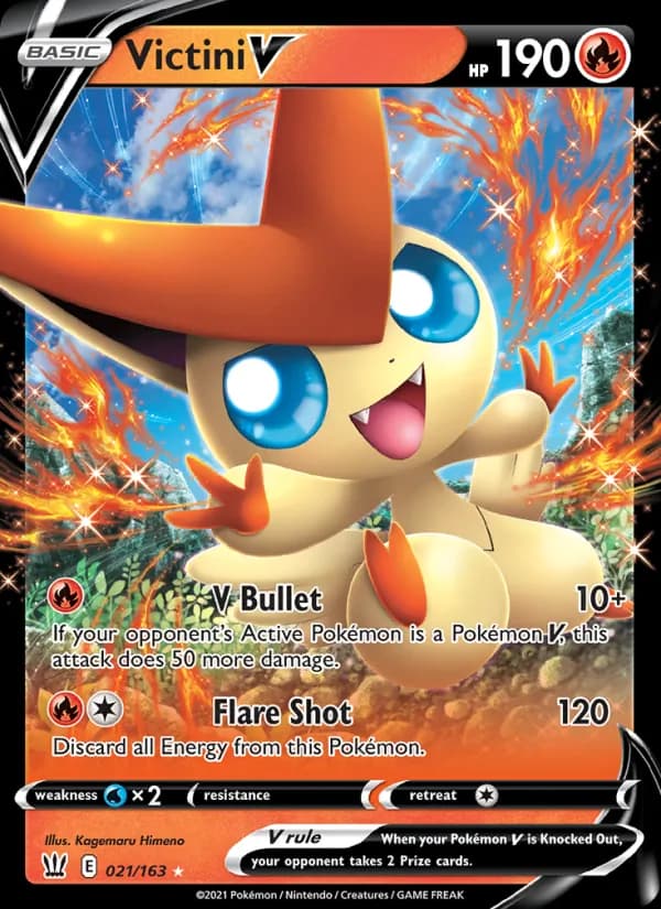 Victini V 21/163, Battle Styles