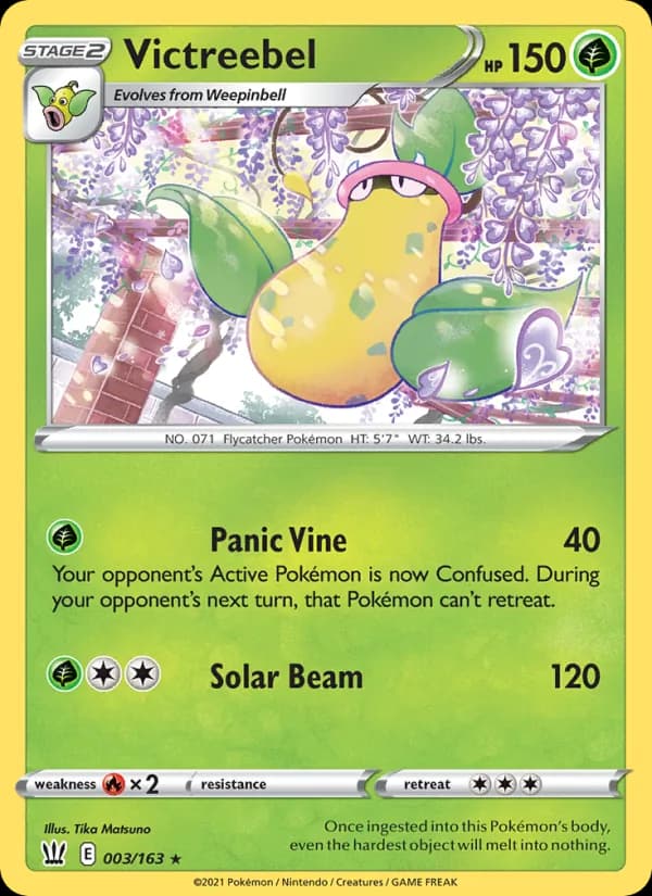 Victreebel 3/163, Battle Styles