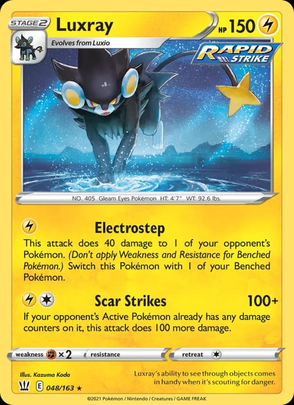 Luxray 48/163, Battle Styles