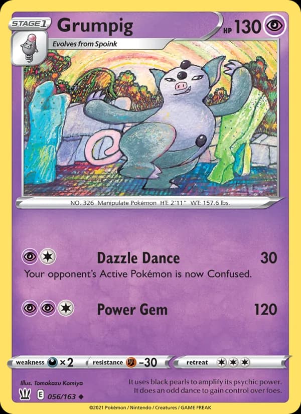 Grumpig 56/163, Battle Styles