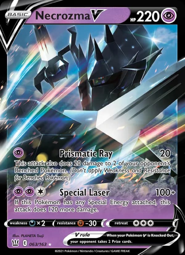 Necrozma V 63/163, Battle Styles