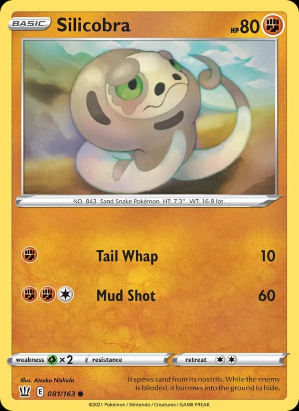 Silicobra 81/163, Battle Styles