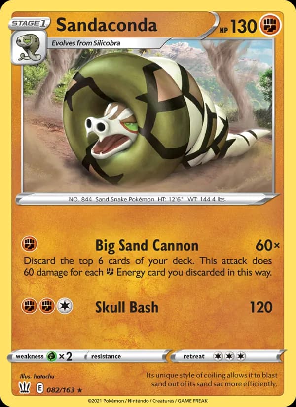 Sandaconda 82/163, Battle Styles