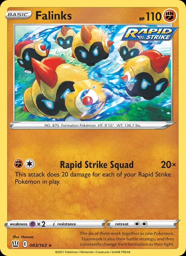 Falinks 83/163, Battle Styles