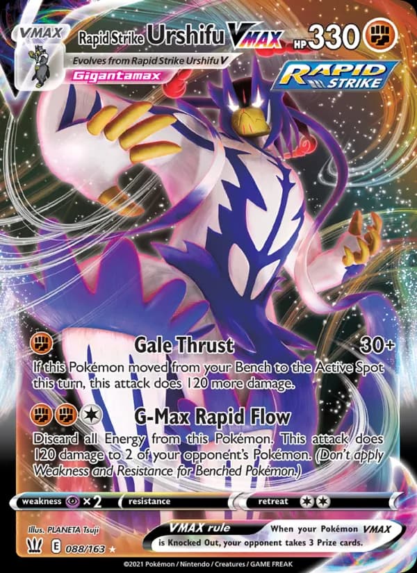 Rapid Strike Urshifu VMAX 88/163, Battle Styles