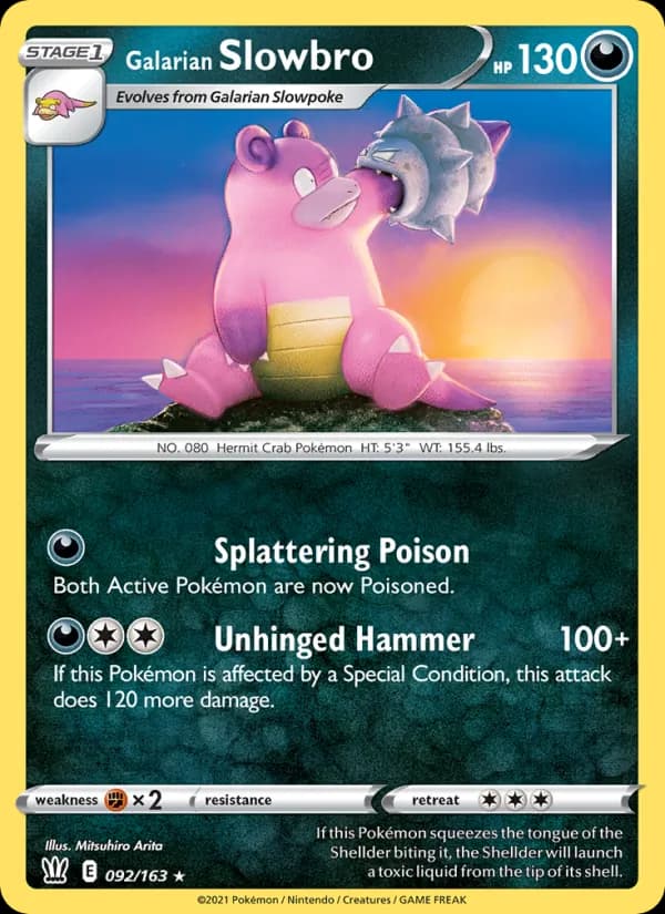 Galarian Slowbro 92/163, Battle Styles