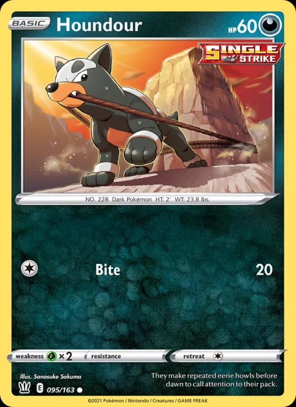 Houndour 95/163, Battle Styles