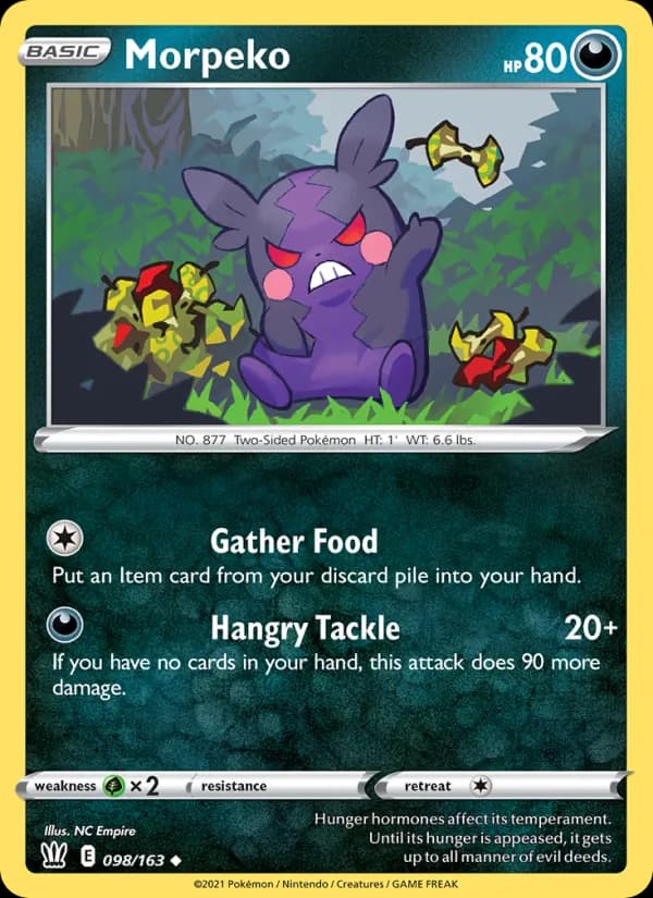 Morpeko 98/163, Battle Styles