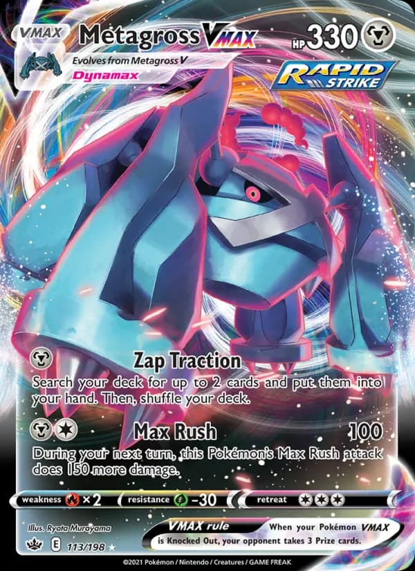 Metagross VMAX 113/198, Chilling Reign