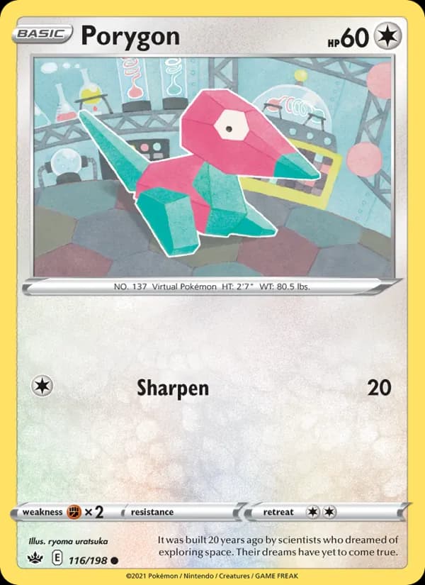 Porygon 116/198, Chilling Reign
