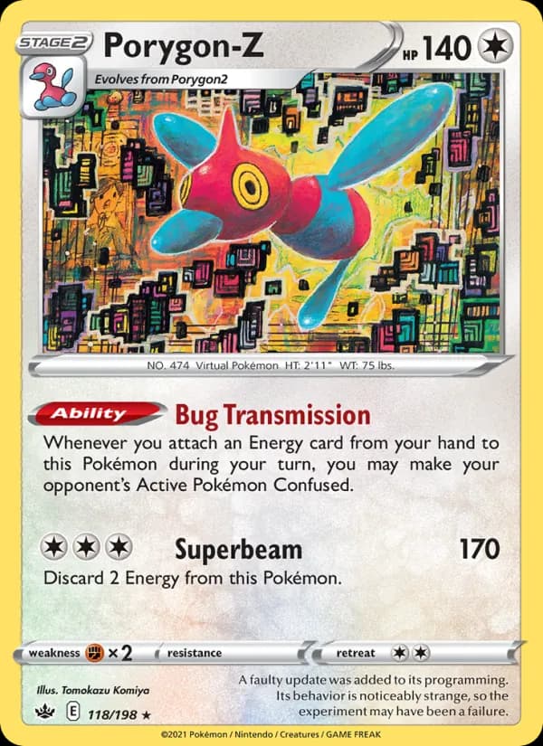 Porygon-Z 118/198, Chilling Reign