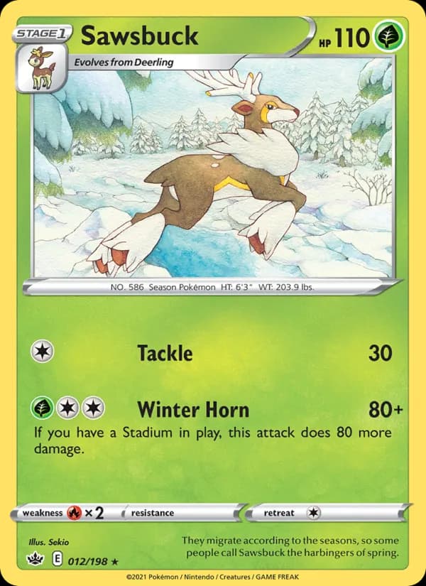 Sawsbuck 12/198, Chilling Reign