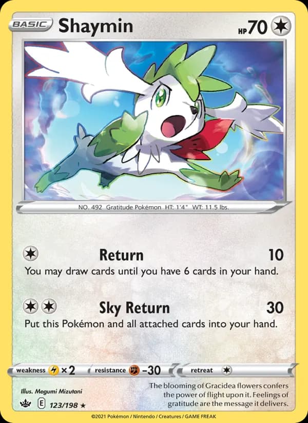 Shaymin 123/198, Chilling Reign