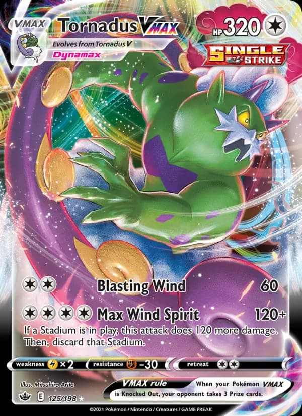 Tornadus VMAX 125/198, Chilling Reign