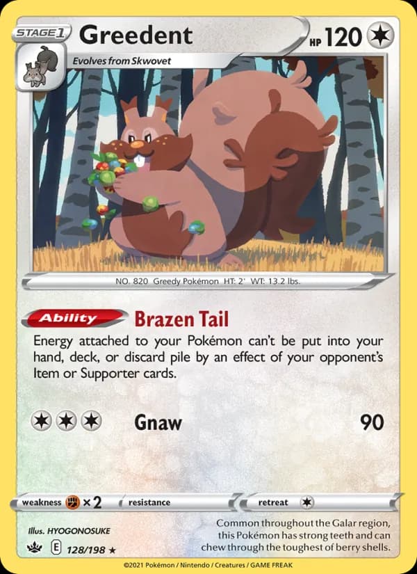 Greedent 128/198, Chilling Reign