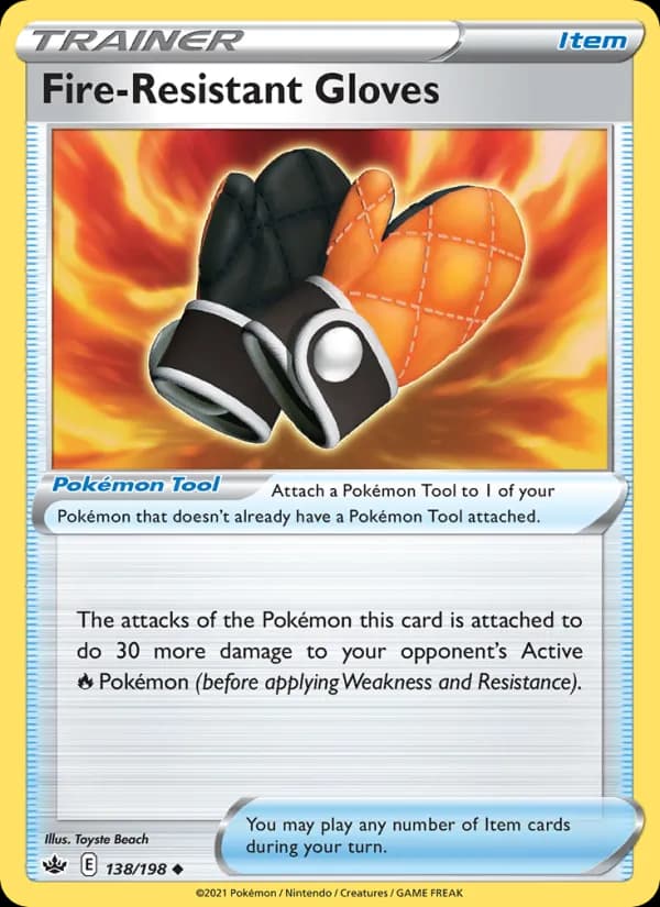 Fire-Resistant Gloves 138/198, Chilling Reign
