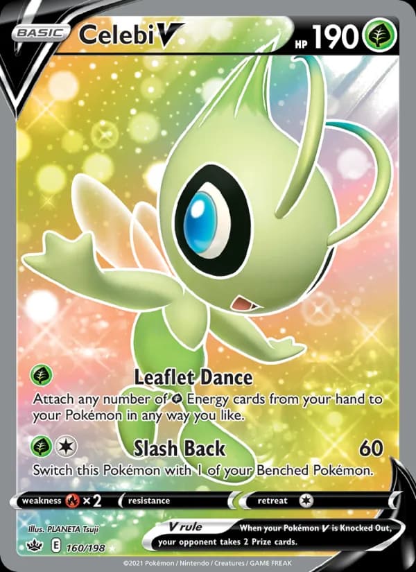 Celebi V 160/198, Chilling Reign