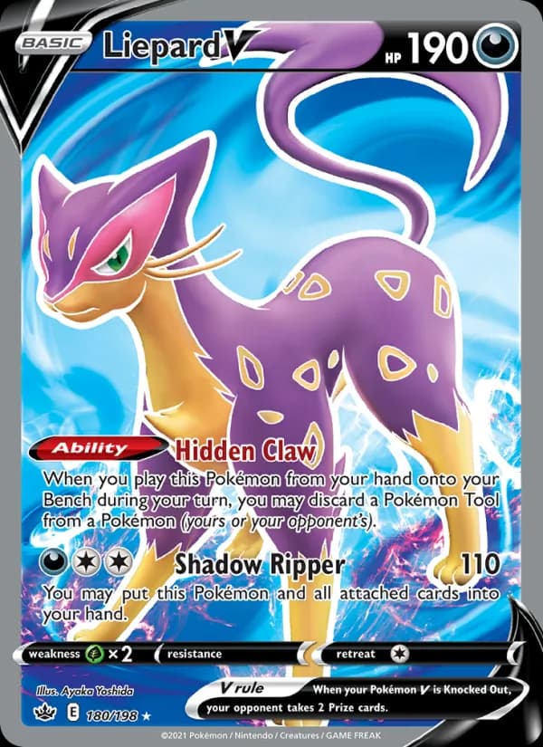 Liepard V 180/198, Chilling Reign