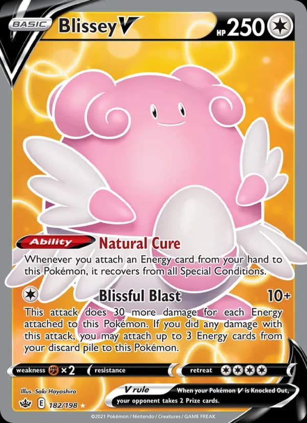 Blissey V 182/198, Chilling Reign