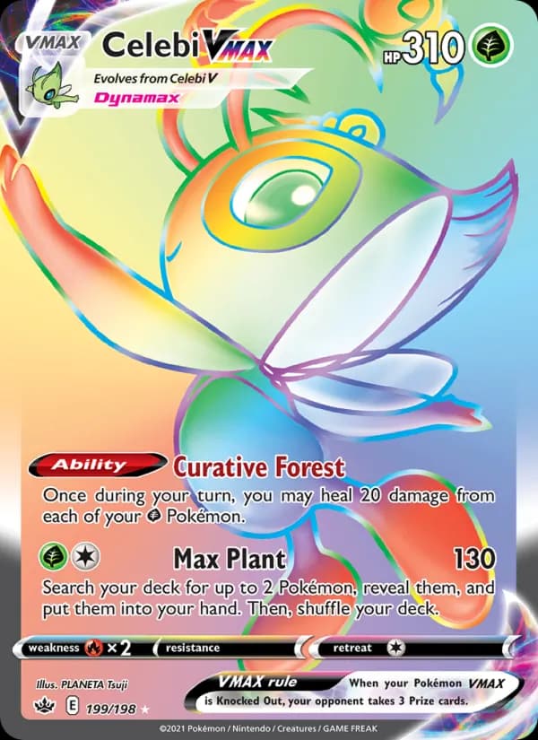Celebi VMAX 199/198, Chilling Reign