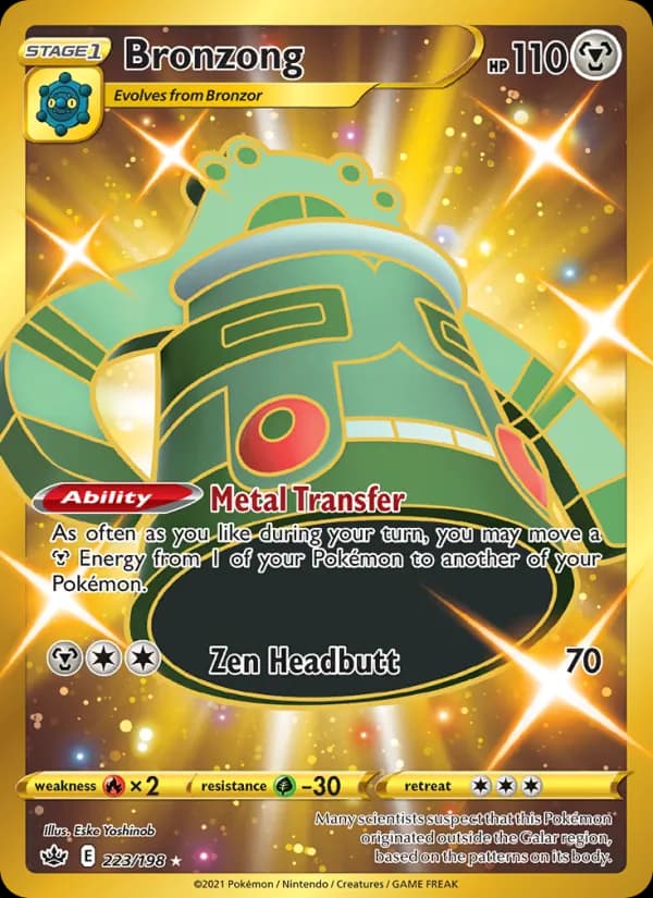 Bronzong 223/198, Chilling Reign