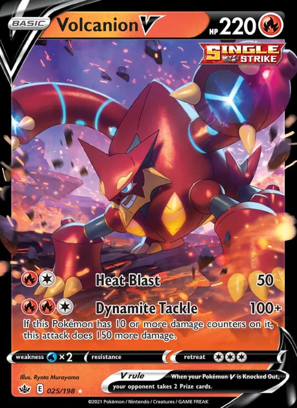 Volcanion V 25/198, Chilling Reign