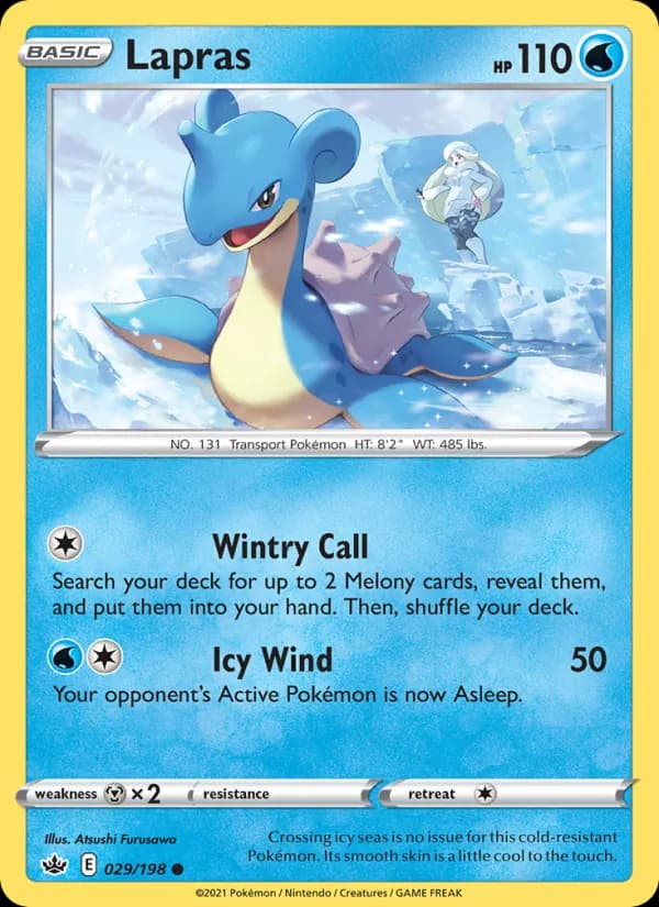 Lapras 29/198, Chilling Reign