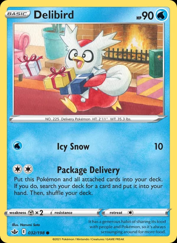 Delibird 32/198, Chilling Reign
