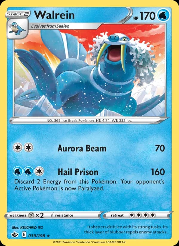 Walrein 39/198, Chilling Reign