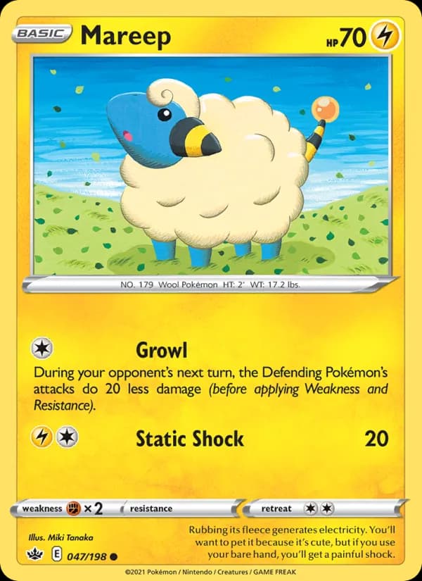 Mareep 47/198, Chilling Reign