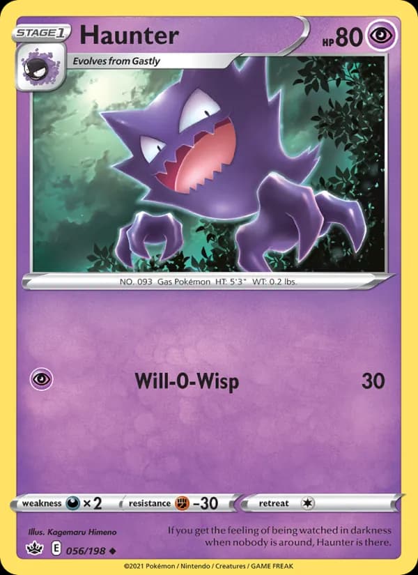 Haunter 56/198, Chilling Reign