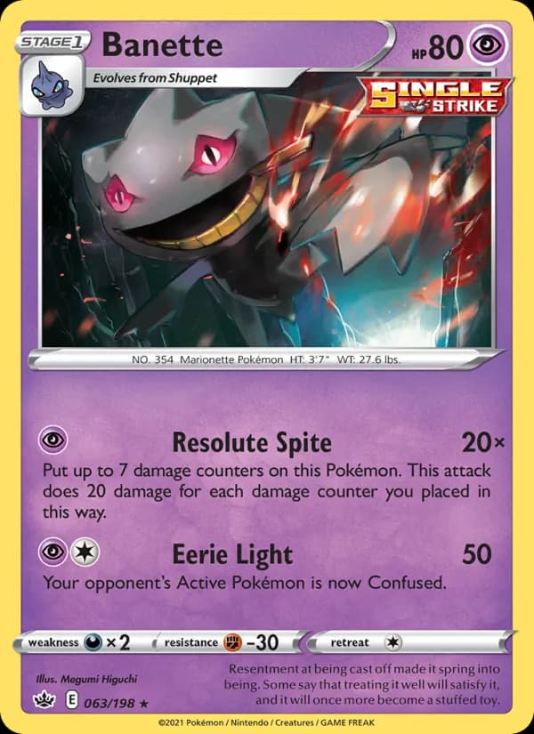 Banette 63/198, Chilling Reign