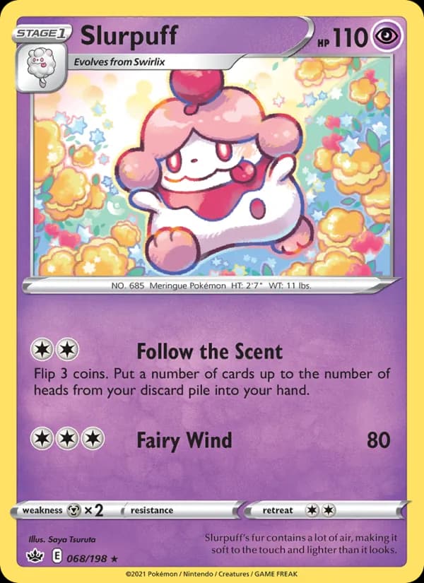 Slurpuff 68/198, Chilling Reign