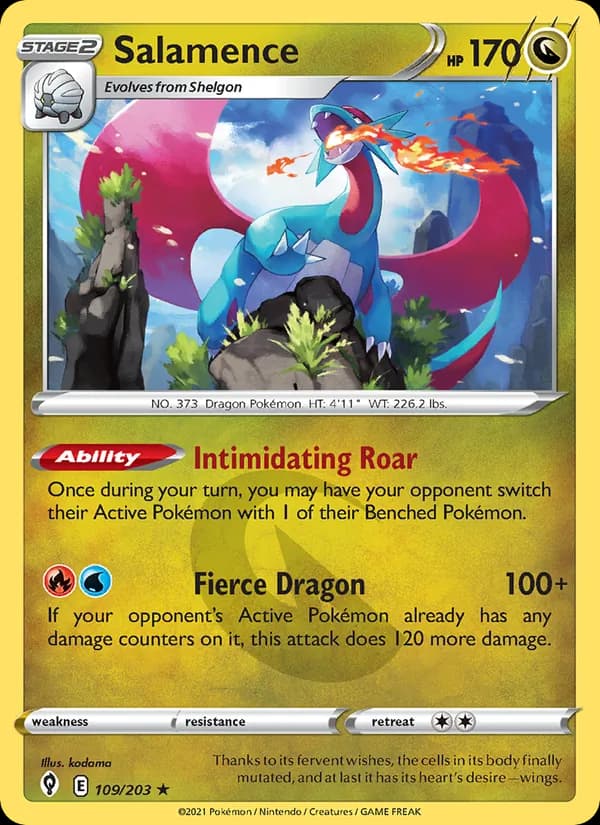 Salamence 109/203, Evolving Skies