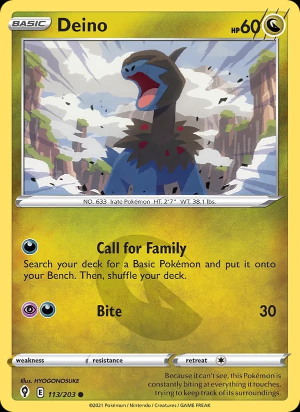 Deino 113/203, Evolving Skies