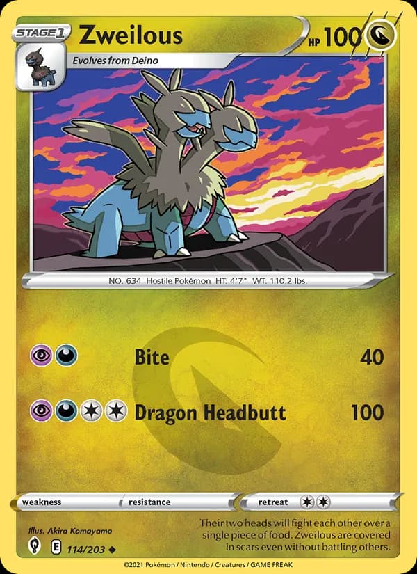 Zweilous 114/203, Evolving Skies