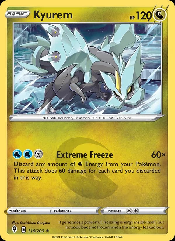 Kyurem 116/203, Evolving Skies