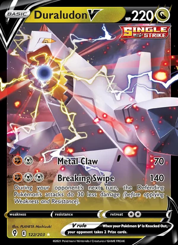 Duraludon V 122/203, Evolving Skies