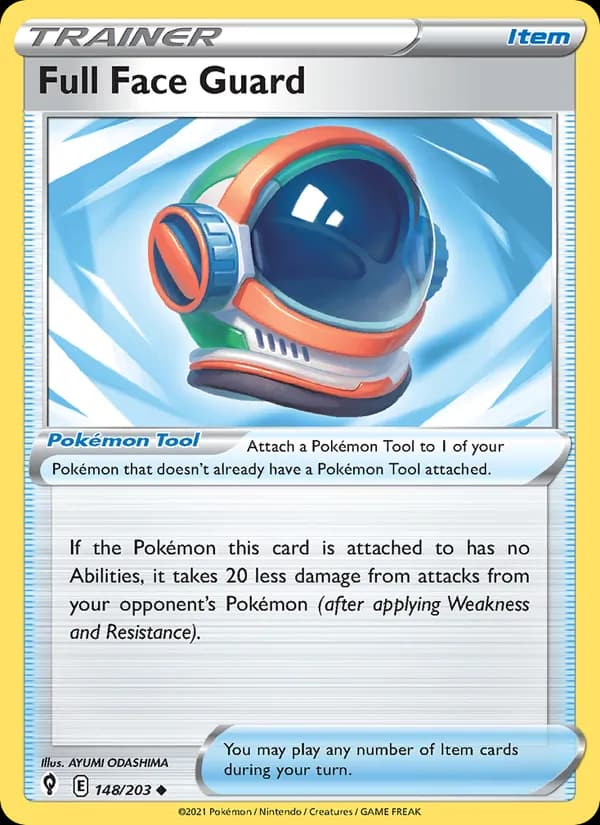 Full Face Guard 148/203, Evolving Skies