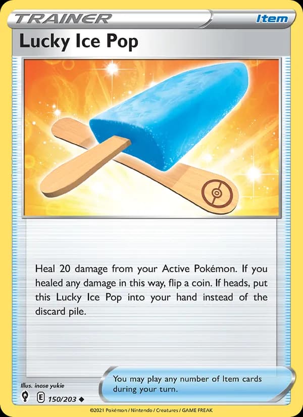 Lucky Ice Pop 150/203, Evolving Skies