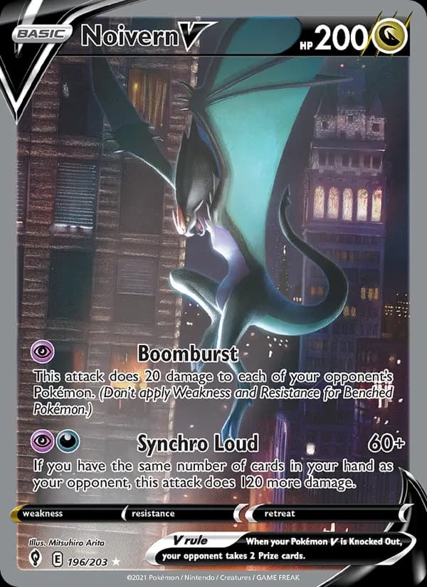 Noivern V 196/203, Evolving Skies