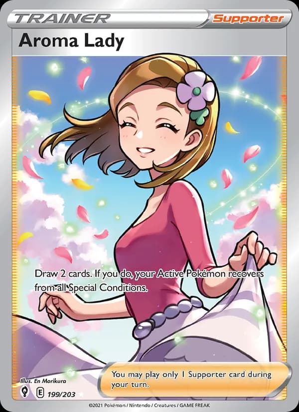 Aroma Lady 199/203, Evolving Skies