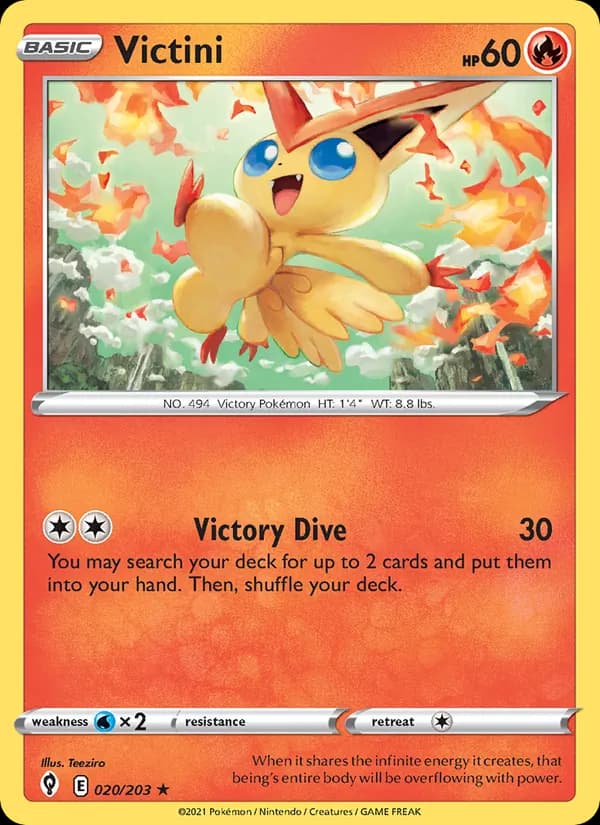 Victini 20/203, Evolving Skies