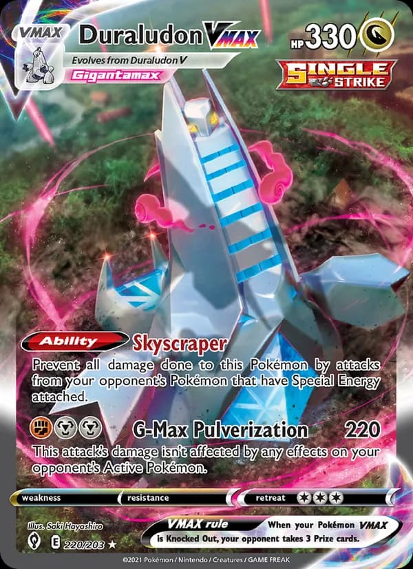 Duraludon VMAX 220/203, Evolving Skies